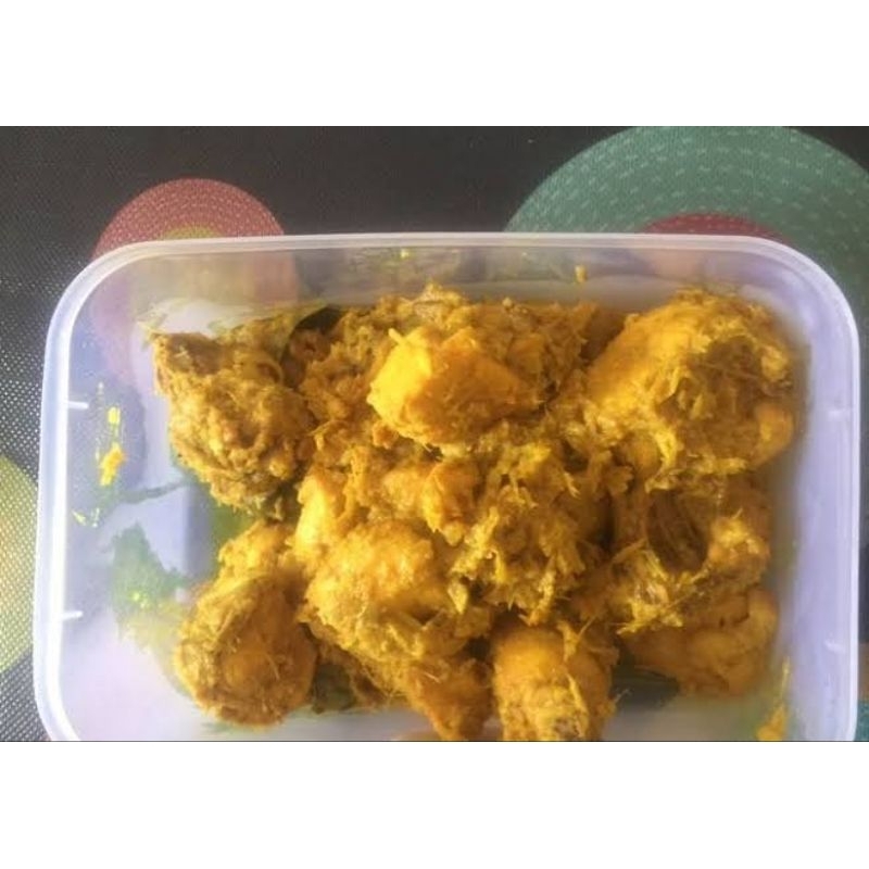 

Ayam Ungkep Lengkuas siap goreng