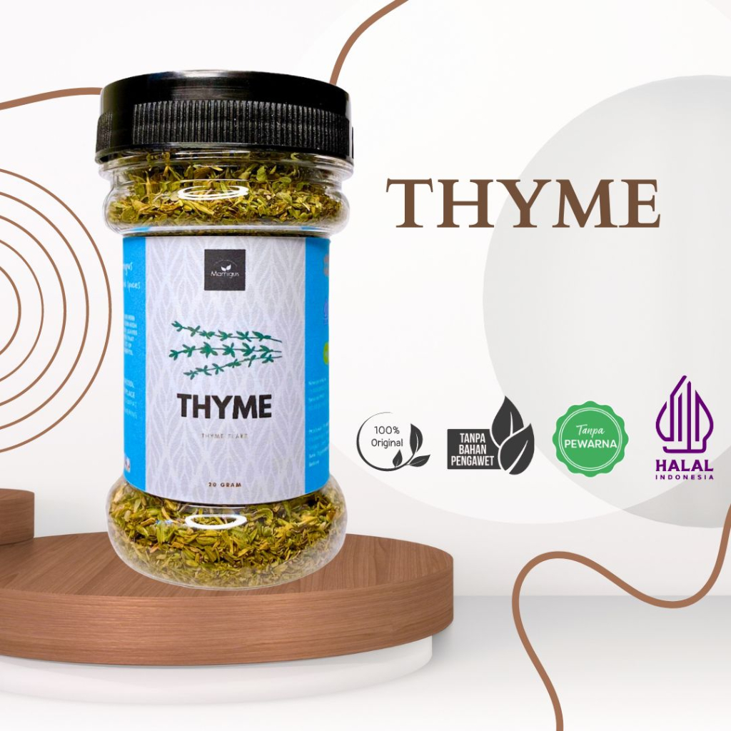 

THYME / Thyme Flakes Rempah Dapur dan Bumbu Masak Botol