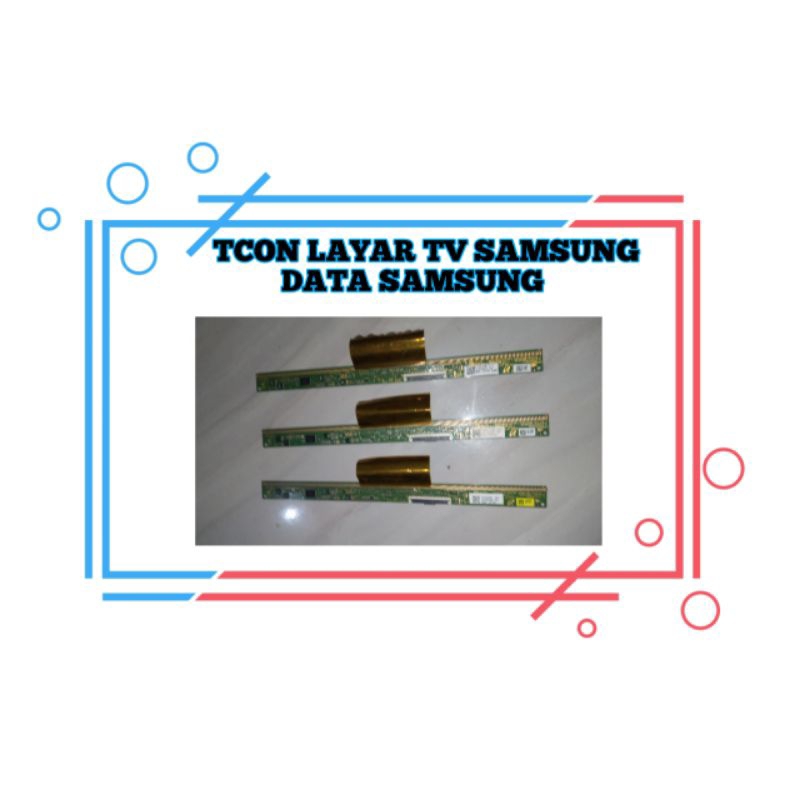 TCON TIKON TCON BOARD PAPAN LAYAR TV SAMSUNG UA 32N4300 DATA SAMSUNG