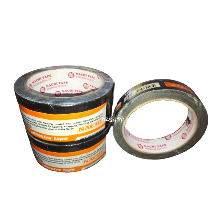 Lakban kain hitam Nachi lakban hitam lakban Nachi cloth tape Nachi lakban jilid buku