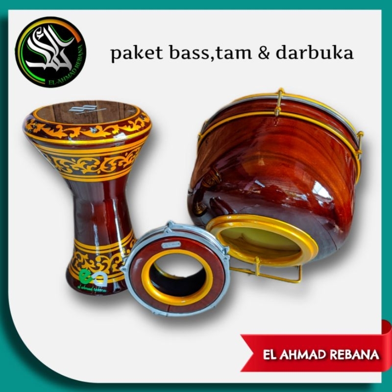 Bass,tam dan darbuka.hadroh murah jepara.pengrajin rebana hadroh asli jepara