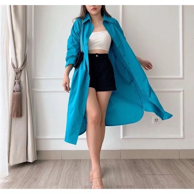 TUNIK KATUN POLOS PRENIUM