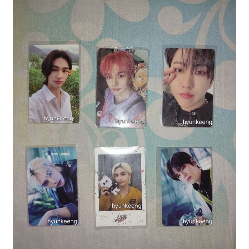 PHOTOCARD PC OFFICIAL STRAY KIDS HYUNJIN CHANGBIN SEUNGMIN 5 STAR NOEASY