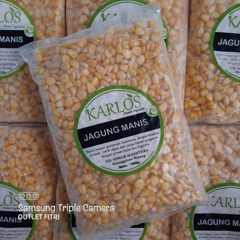 [1kg] Jagung Pipil Karlos | Jagung Manis