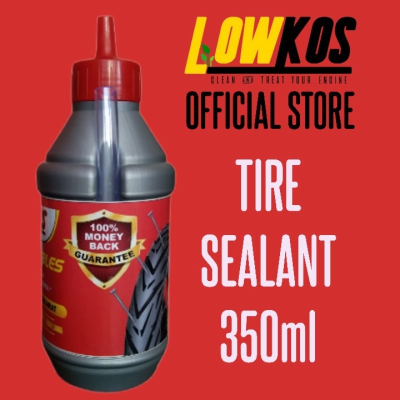 LOWKOS - CAIRAN BAN TUBLES 350ml Tire Sealant Anti ranjau paku , anti bocor , tambal otomatis