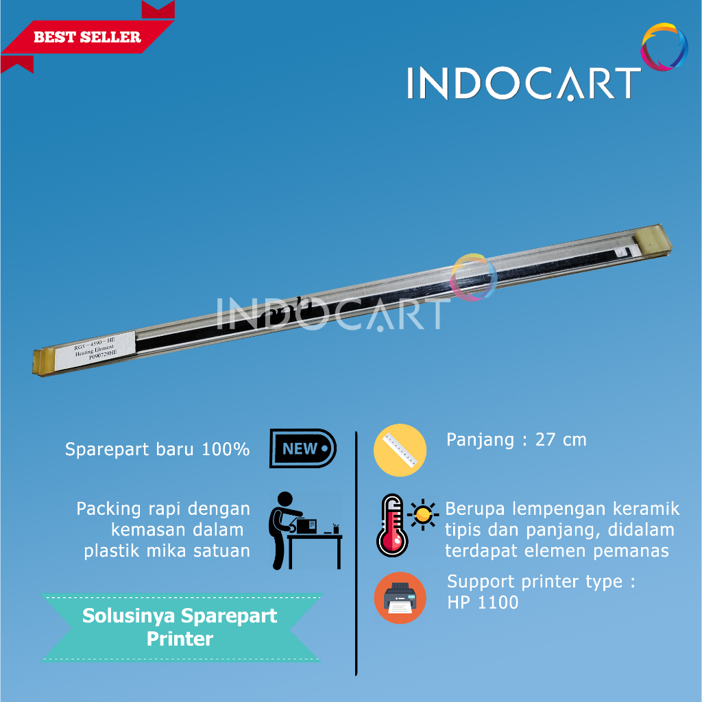 Heating Element-Keramik Fuser Pemanas-HP 1100