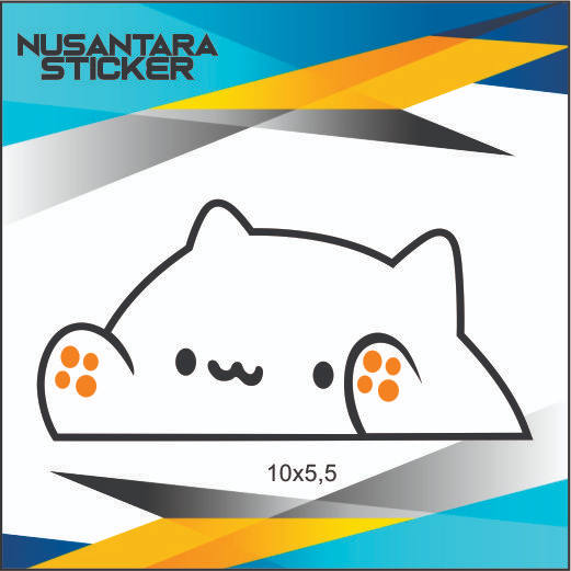 STIKER KUCING LUCU