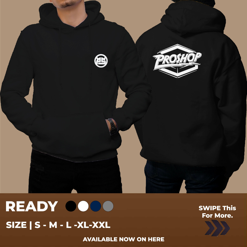 HOODIE PROSHOP Logo KEREN BANGET UNTUK PRIA