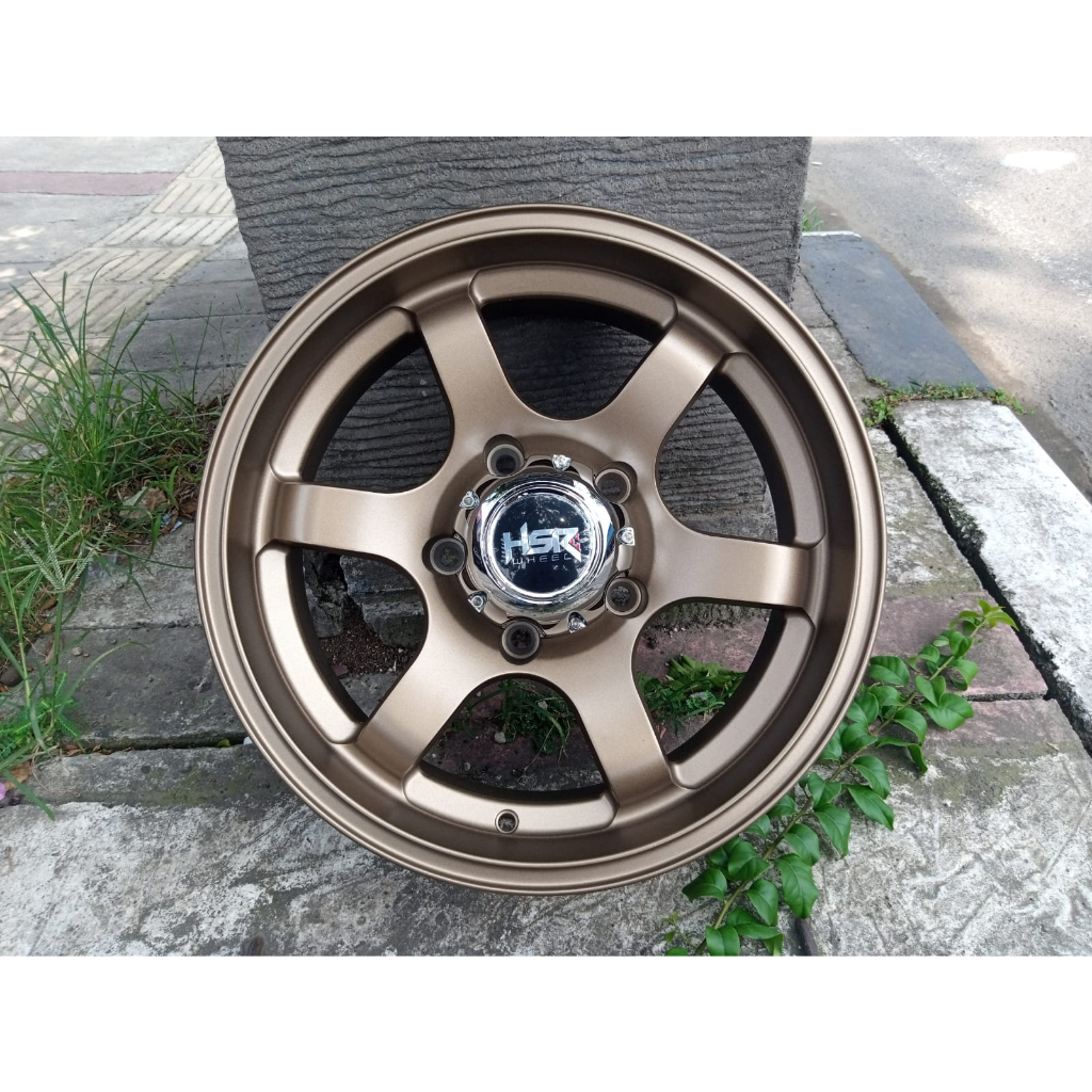 VELG HSR TOKYO R16X6 LUBANG BAUT 5X139,7 ET-21.5 SANDY BRONZE