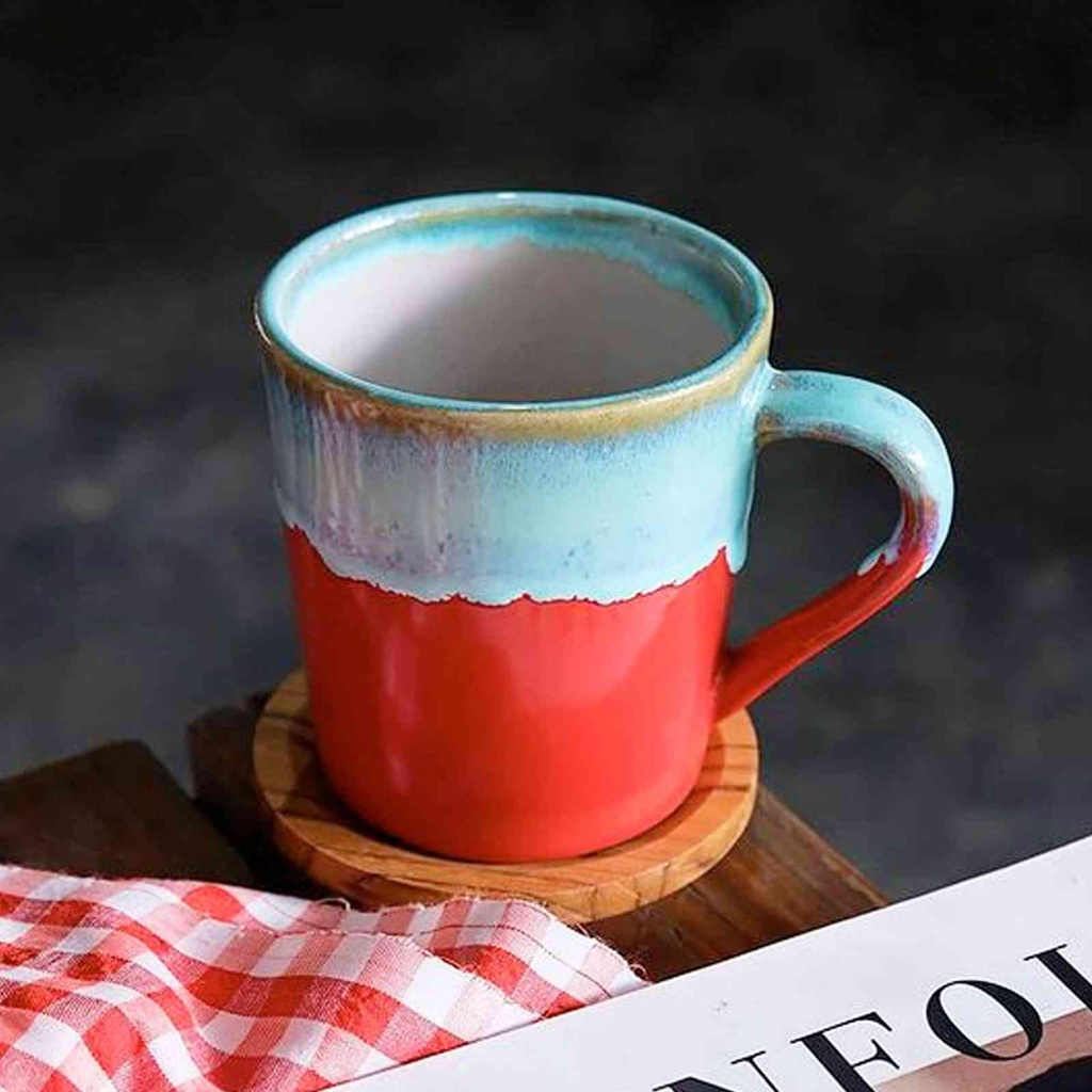 Naruna Cangkir Keramik Handle 300ml