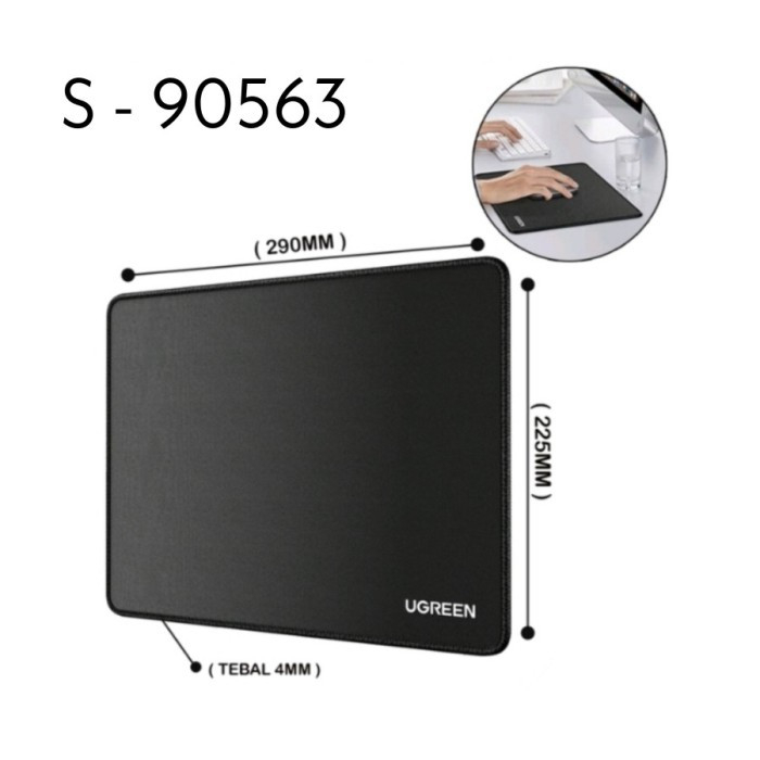 Mousepad UGreen 90563 Classic S Anti Slip 290x225x4mm - 90563