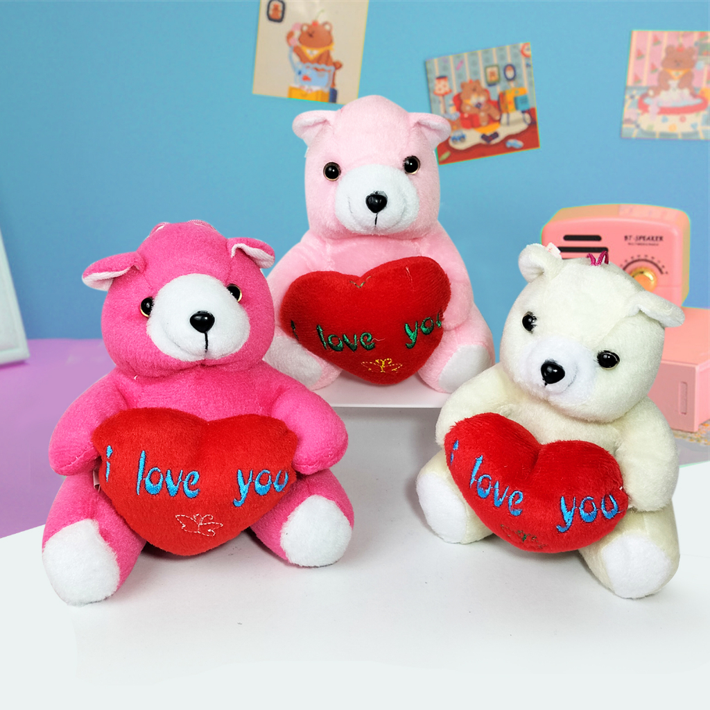 boneka mini bear kado ulang tahun boneka love beruang kecil hadiah valentine