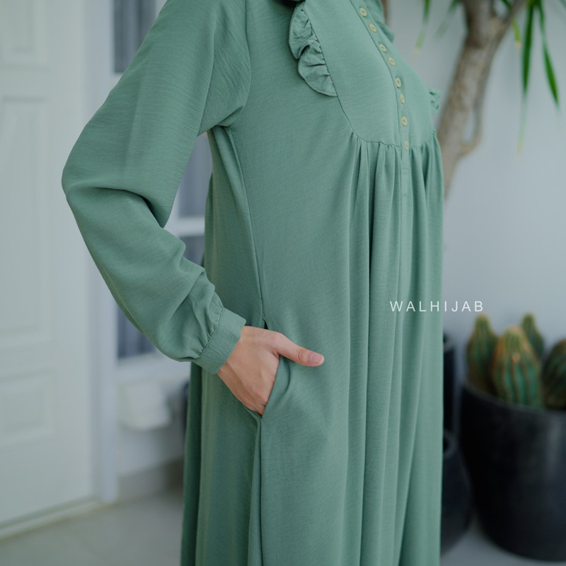 Zalina Dress - Dress Crinkle Airflow Premium Busui