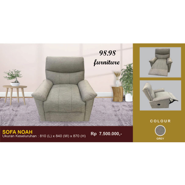DEVICE  Kursi Sofa / Sofa Single Seater - Medan