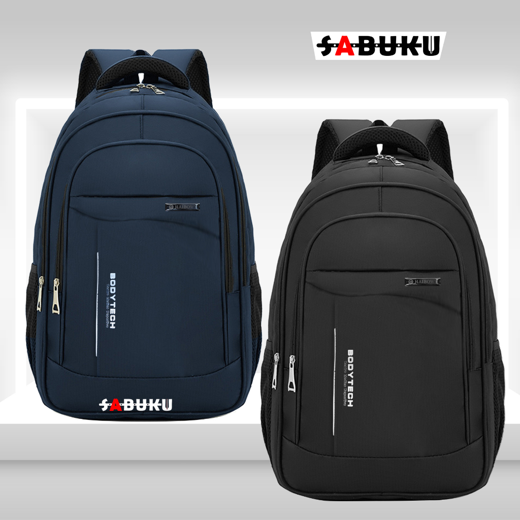 Tas Ransel Anak Sekolah Tas Punggung Remaja Backpack Laptop Bahan Nylon- YH1022