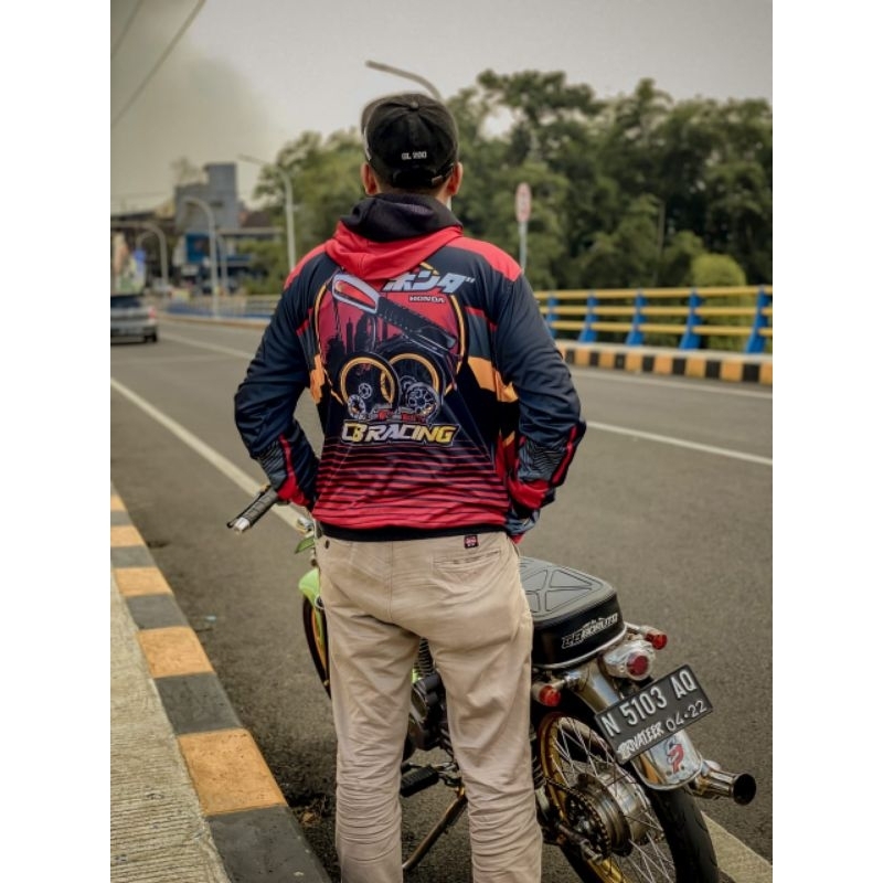( COD) JAKET HONDA CB RACING NEW ORIGINAL