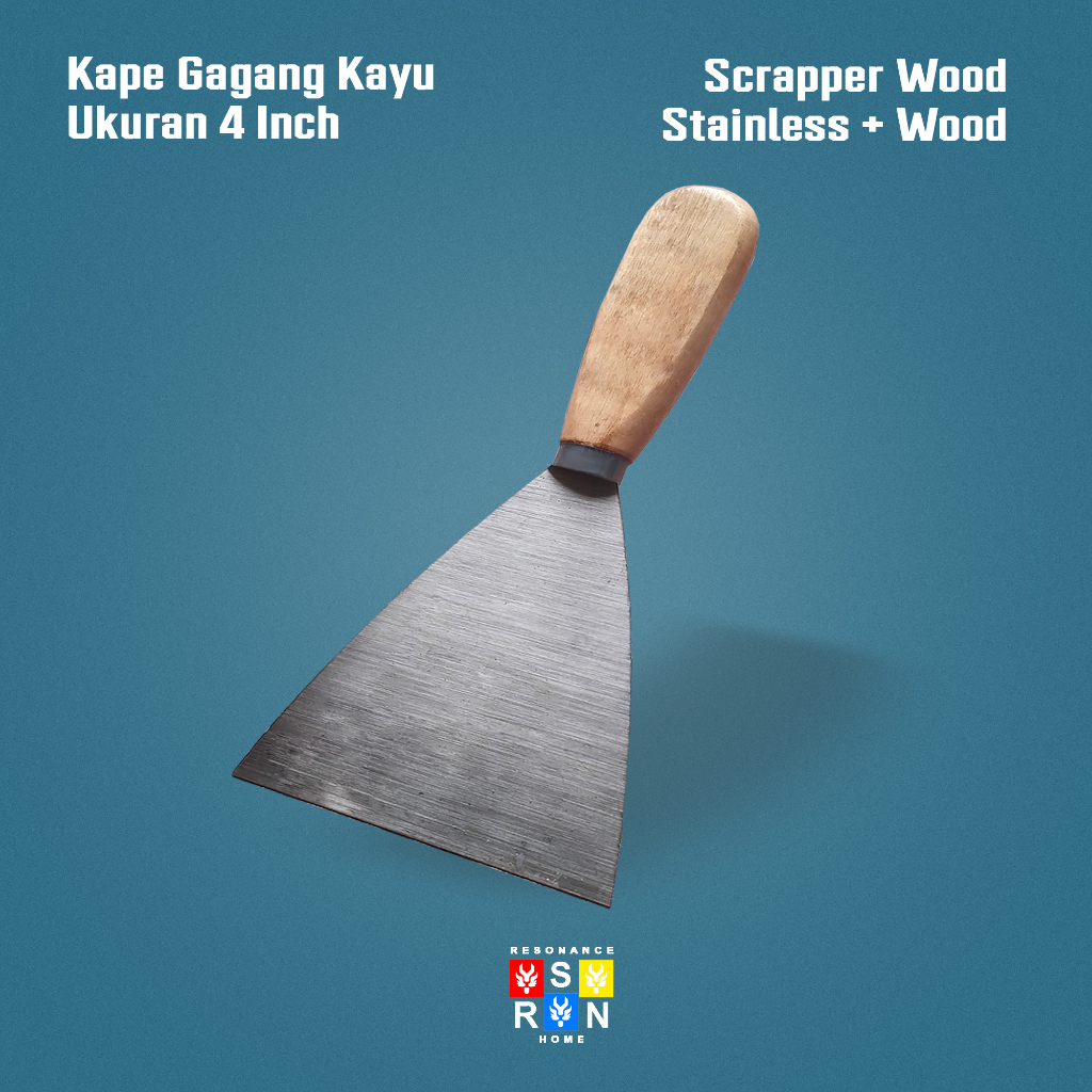 Kape Gagang Kayu 4&quot; / Skrap / Scrapper Resonance Home