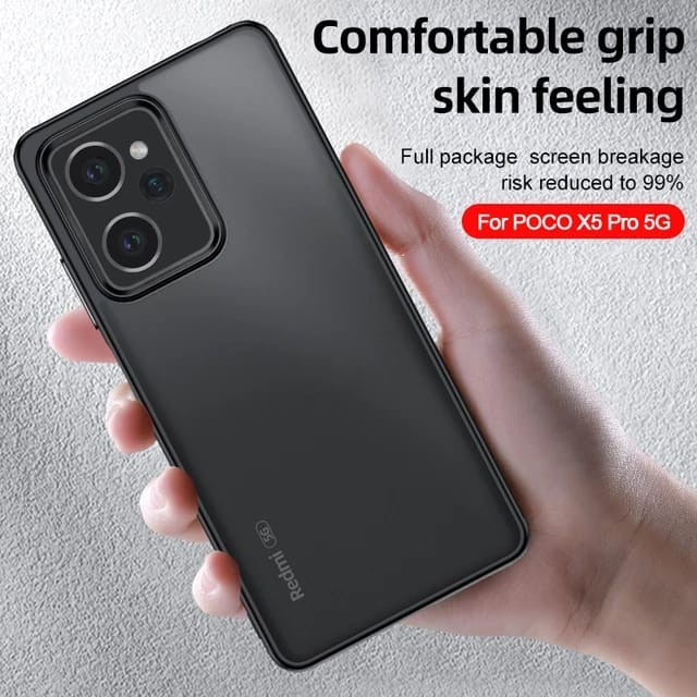 POCO X5 5G X5 PRO 5G X3 GT SOFT CASE FROSTED TRITONE SERIES ORIGINAL