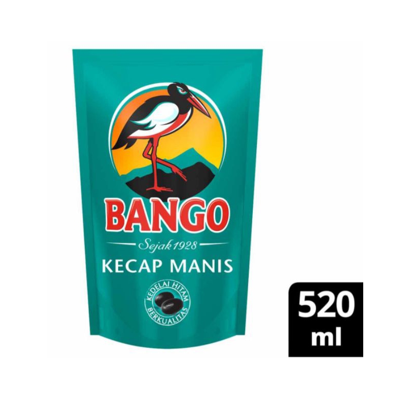 Kecap Bango Refill Pouch 520 mL