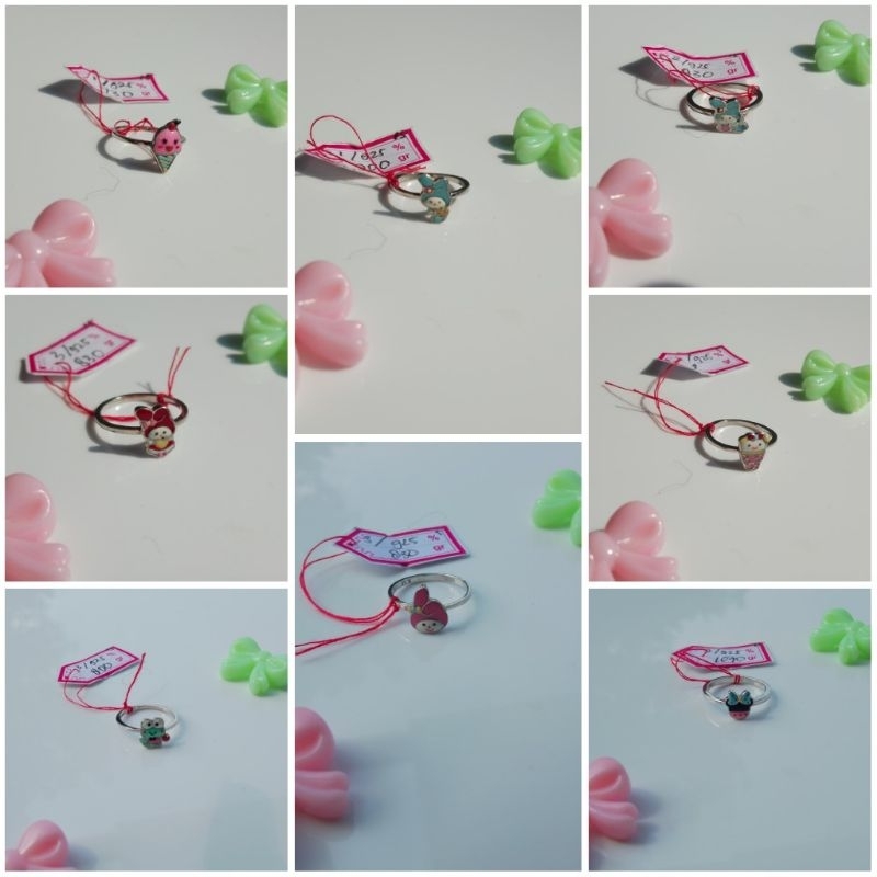 CINCIN ANAK KARAKTER ASLI PERAK 925%
