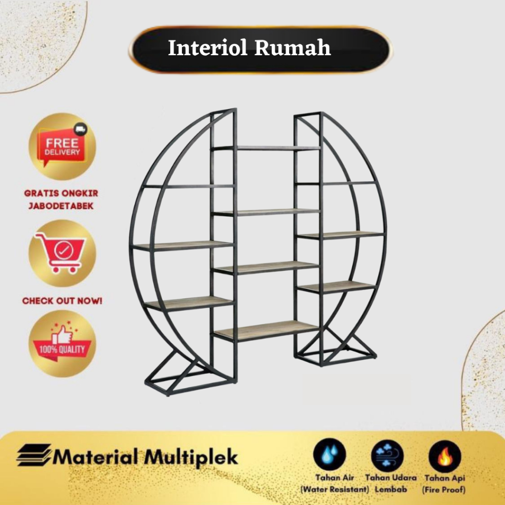 [R233] Interior Rumah Industrial