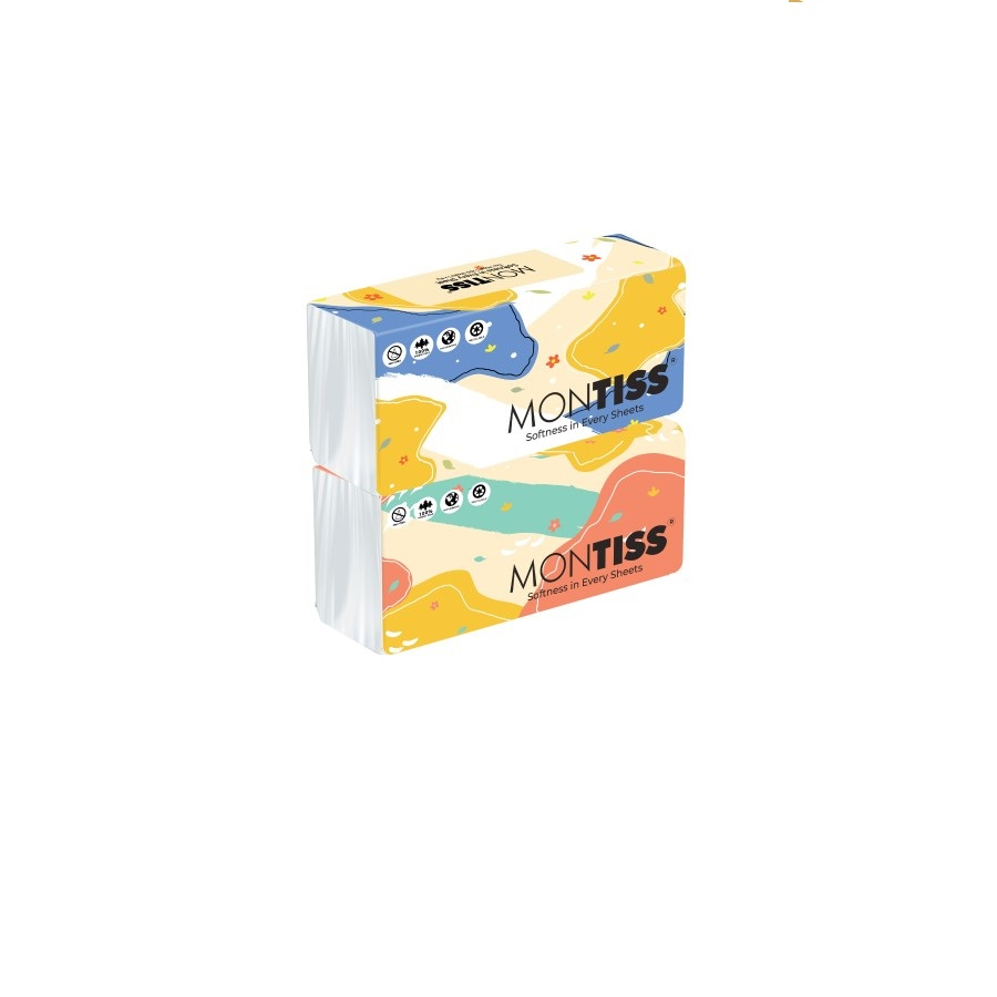 Tisu Wajah Montiss 200 Sheets 2ply / Facial Tissue Montis 200 Sheets 2 Ply