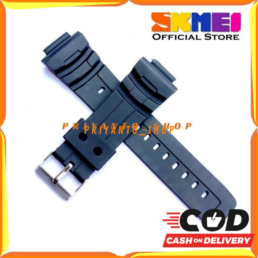 STRAP TALI JAM SKMEI 1189 RUBBER WATCH TALI JAM TANGAN SKMEI 1189