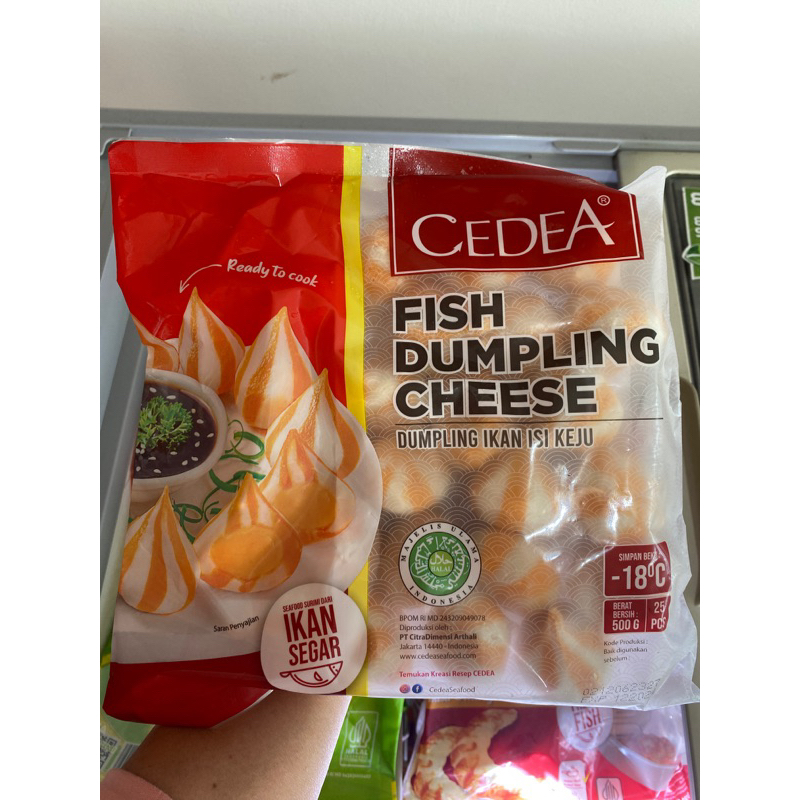 

Cedea Cheese Dumpling Keju 500gr