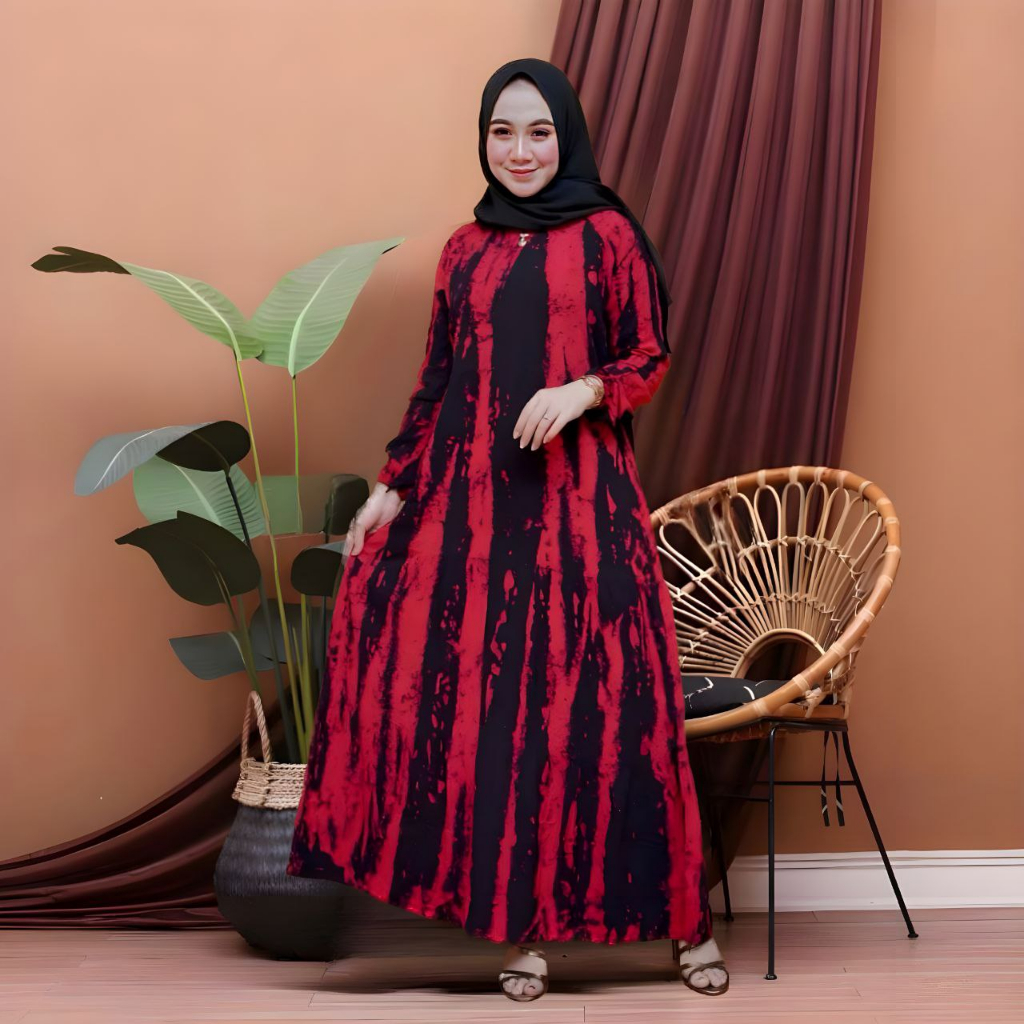 [ PAKET RESELLER ] GAMIS TWILL RAYON MALAMAN - COLETAN SERIES