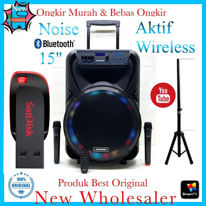 speaker Aktif wireless 15 inch Noise 899 H HIVE sound Original Resmi portable