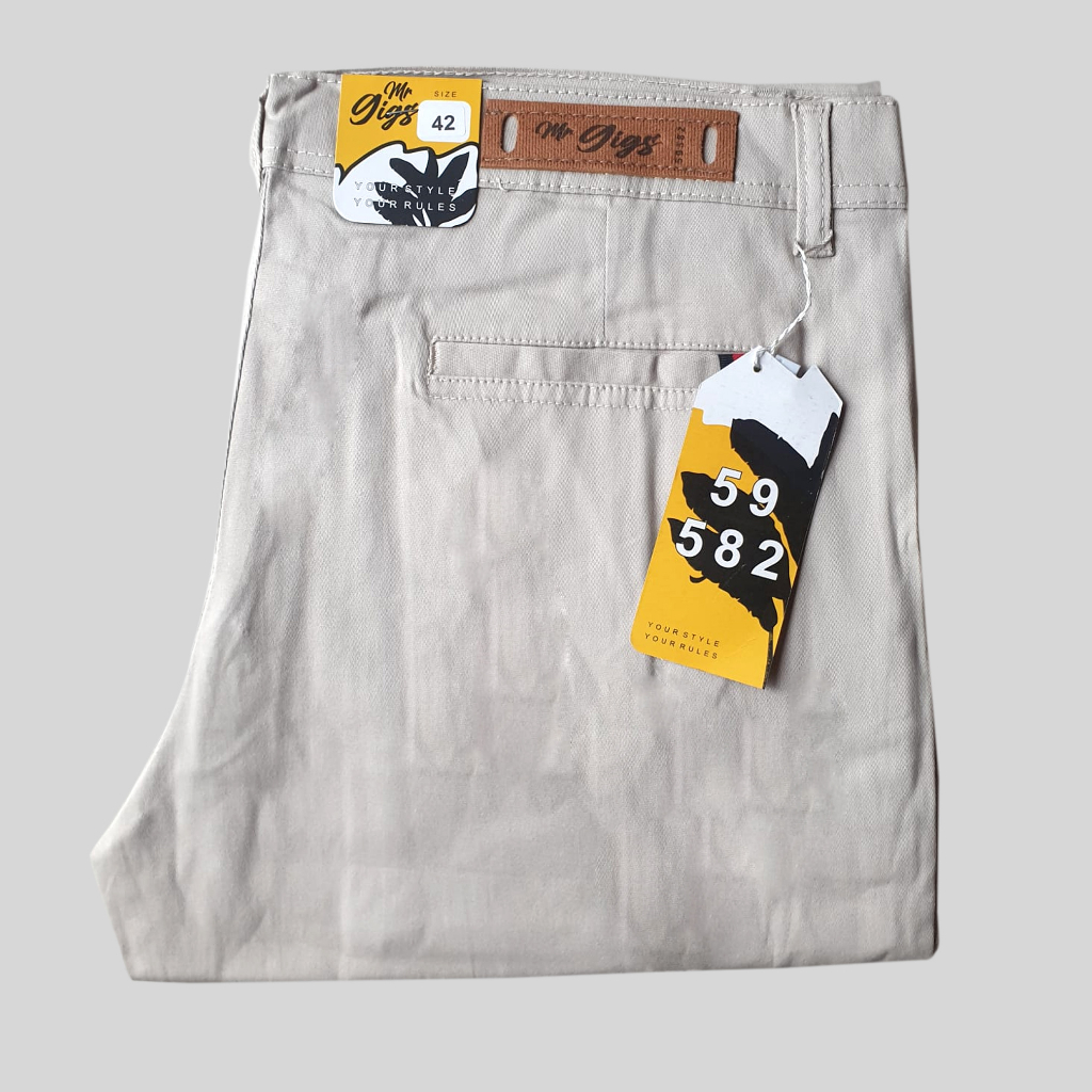 BIG SIZE JUMBO Celana chinos mr gigs panjang pria 39 sampai 50 berkualitas premium terbaru nyaman hallus