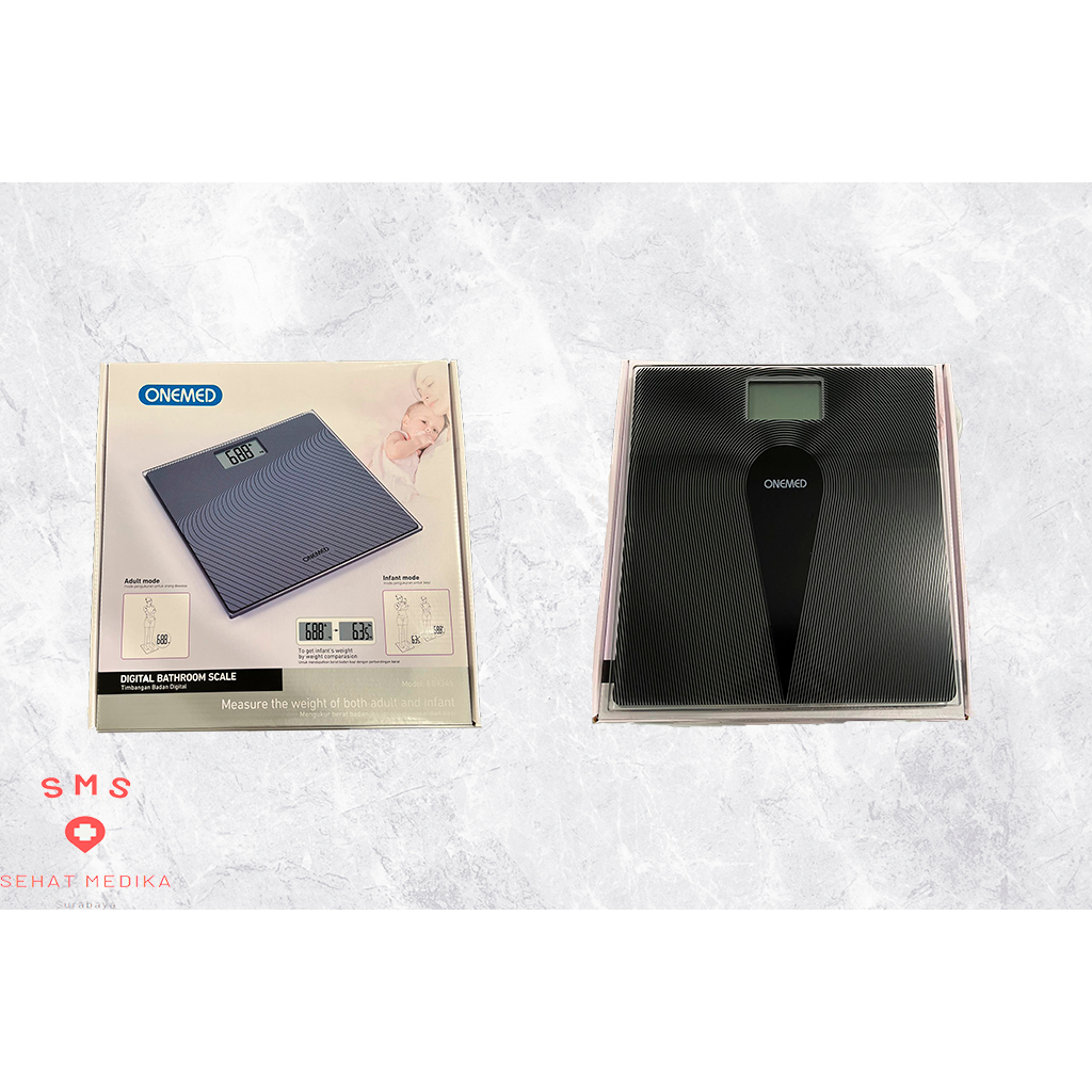 Timbangan Badan Digital Ibu & Bayi EB 9345 Onemed