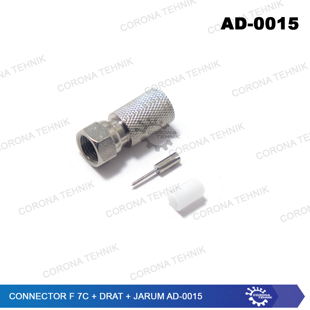 Connector F 7C + Drat + Jarum AD-0015