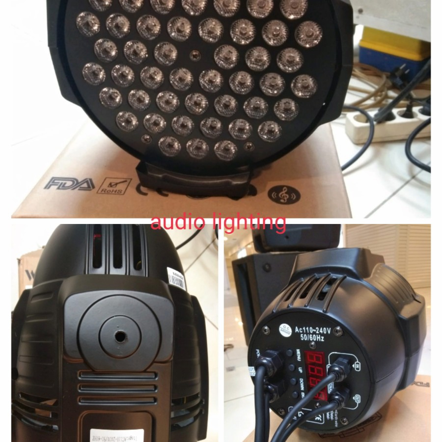 parled wisdom 54x3 wat murni RGB fullcolor 4 link