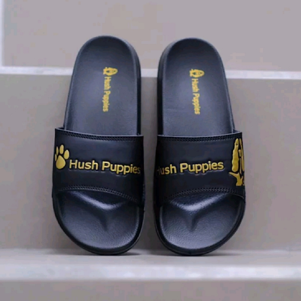 Furenic Sandal Selop Pria Slip On Slide Slop Casual Anti Slip Original - Logo Series