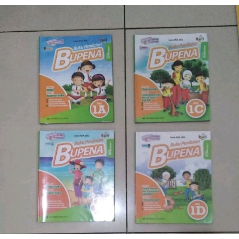 

Buku Pelajaran BUPENA kelas 1 1A 1B 1C 1D Preloved Bagus dan Murah