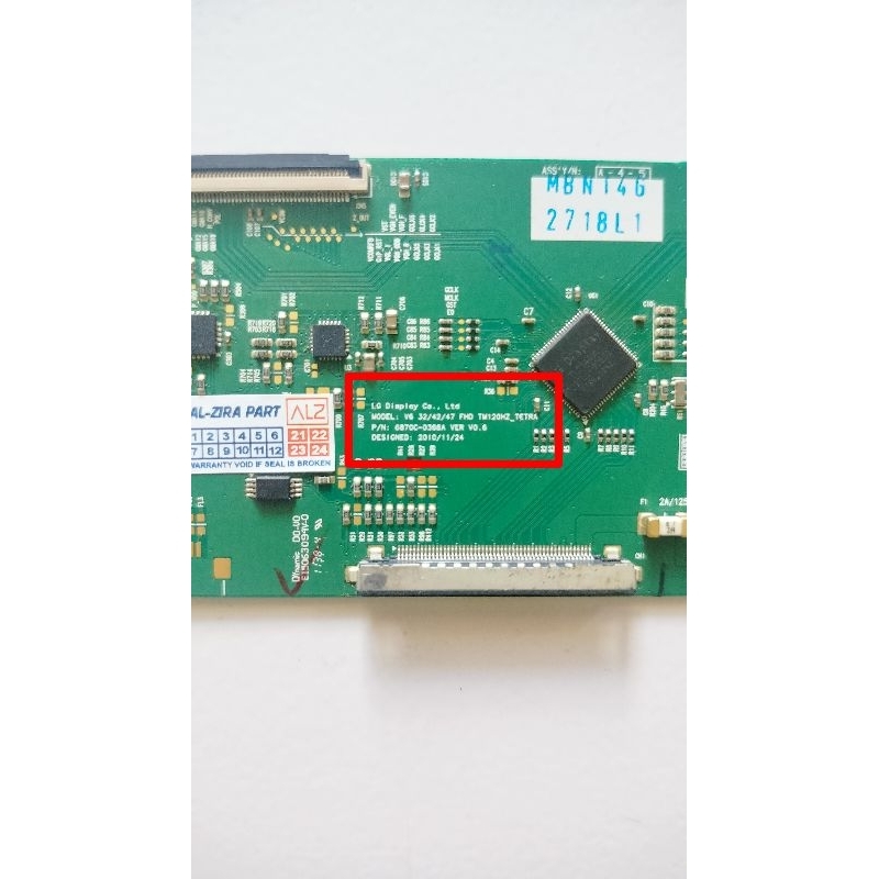 Ticon TCON Logic Tv LG 42LV3500-TG 42LV3500