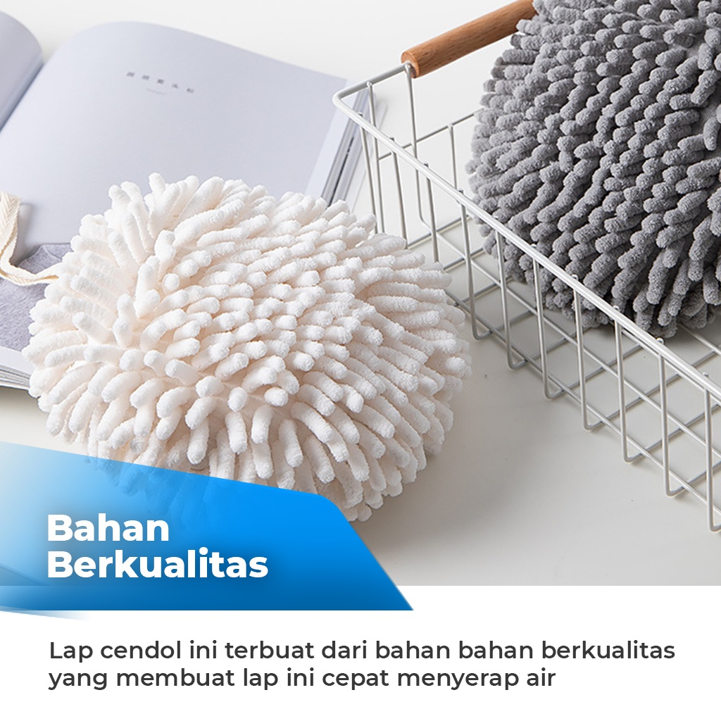 [HC] Lap Tangan Cendol / Handuk Cendol / Lap Handuk Microfiber / Handuk Lembut Multifungsi / Handuk tangan Gantung Model Cendol