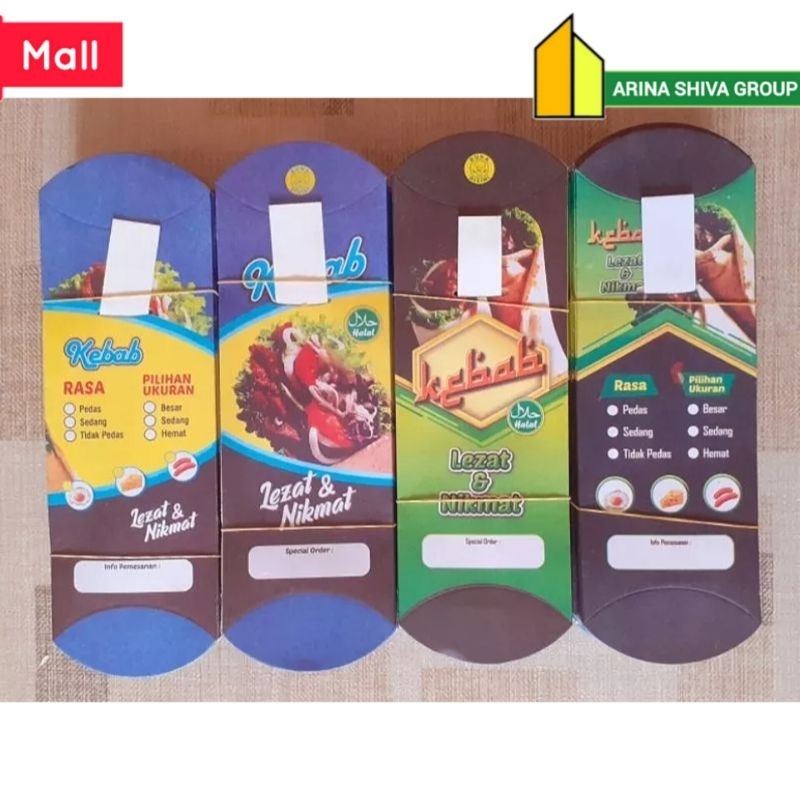 

100 LEMBAR KERTAS KEBAB TARIKAN UKURAN 24 × 9 CM HIGH QUALITY PAPER CRAFT TEBAL PRODUK TERBARU | KOTAK KEBAB KEKINIAN | DUS KEBAB VIRAL TIKTOK | KEMASAN KEBAB KEKINIAN | BOX KEBAB VIRAL | ARINA SHIVA GROUP 6113