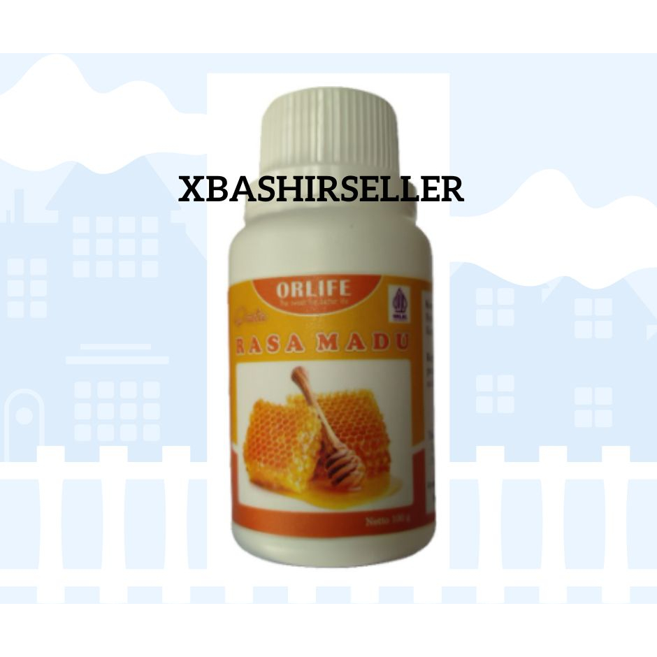 

FREE✨Pasta Perisa Orlife Madu Honey 100 Gram Pewarna Penambah Rasa Makanan & Minuman