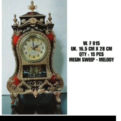 jam meja model eropa F05 berkualitas