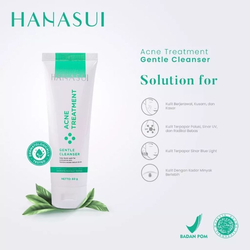 HANASUI Acne Treatment Gentle Cleanser