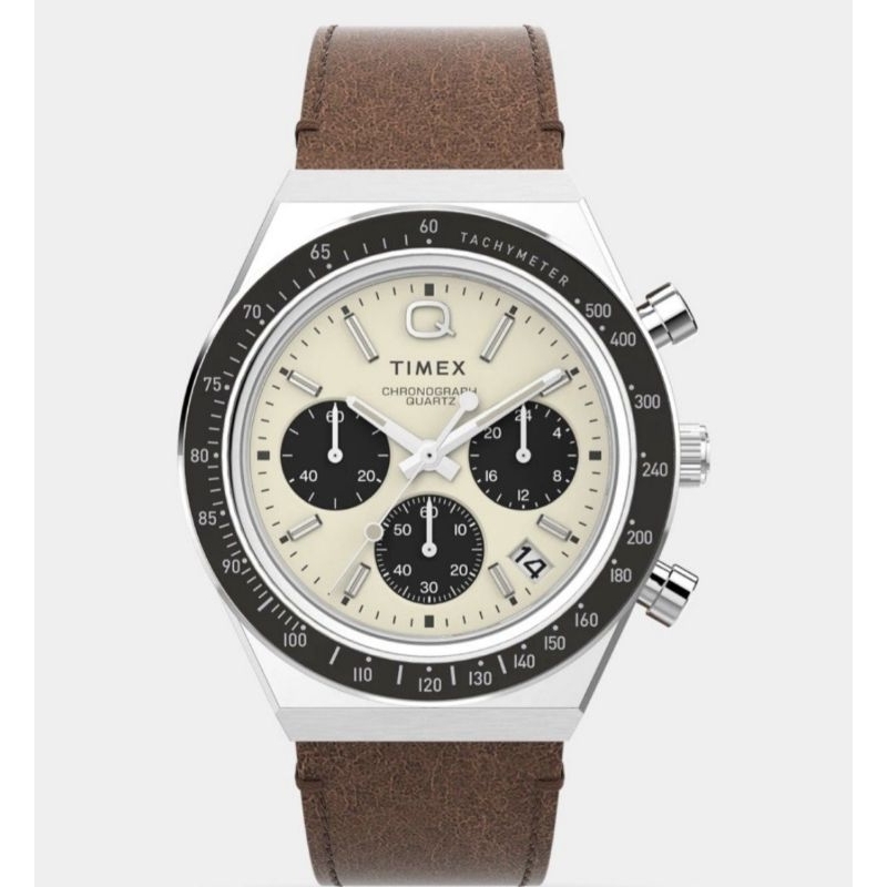 Timex Q Chronograph Panda - Original - Brand New In Box
