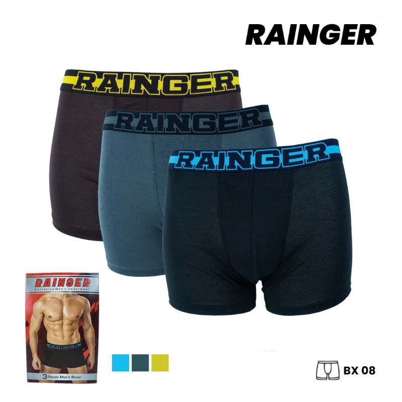 PROMO !!! 3 PCS BOXER PRIA || BOXER RAINGER 08