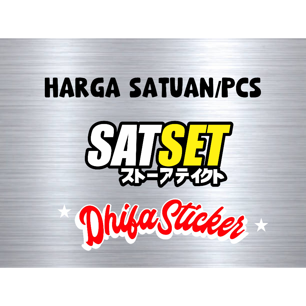 stiker satset stiker viral stiker motor stiker cutting stiker timbul stiker motor dan mobil stiker karakter stiker kata stiker kanji stiker jaman sekarang stiker anak muda stiker konten stiker motor matik stiker beat stiker scoopy