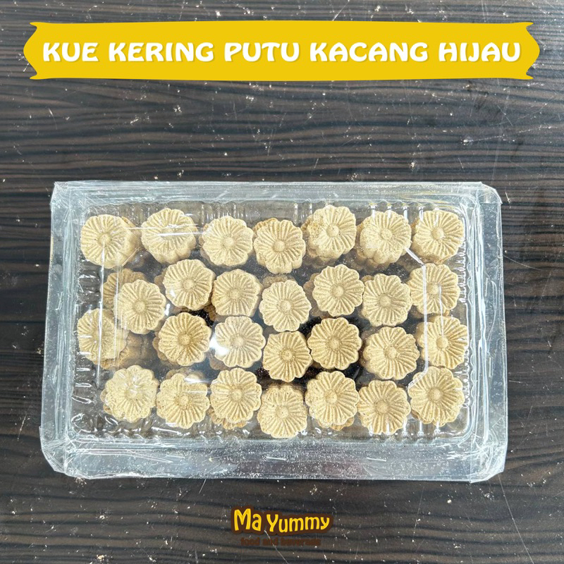 Kue Kering 6 Varian Rasa | Putu Kacang Hijau
