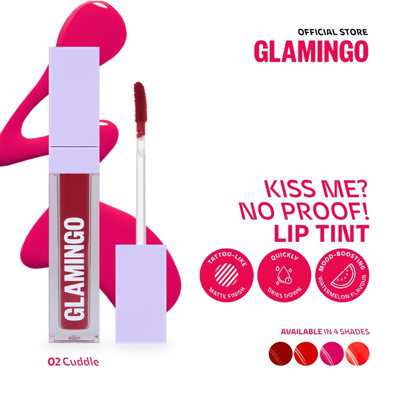 GLAMINGO Kiss Me? No Proof! Lip Tint