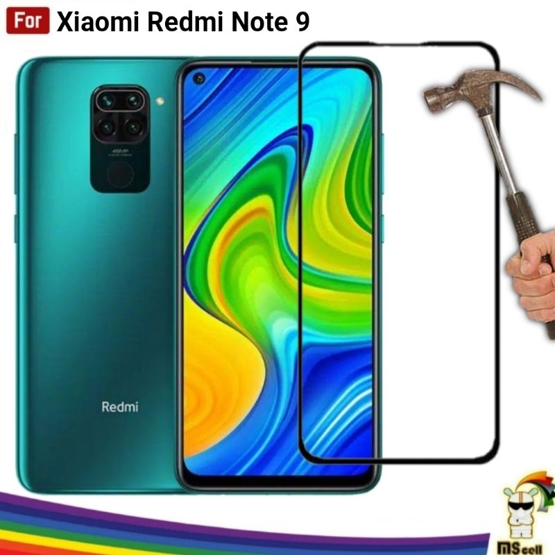 Tempered Glass Xiaomi Redmi Note 9 - Gorila Glass. 
Anti Gores Kaca. Tg note 9