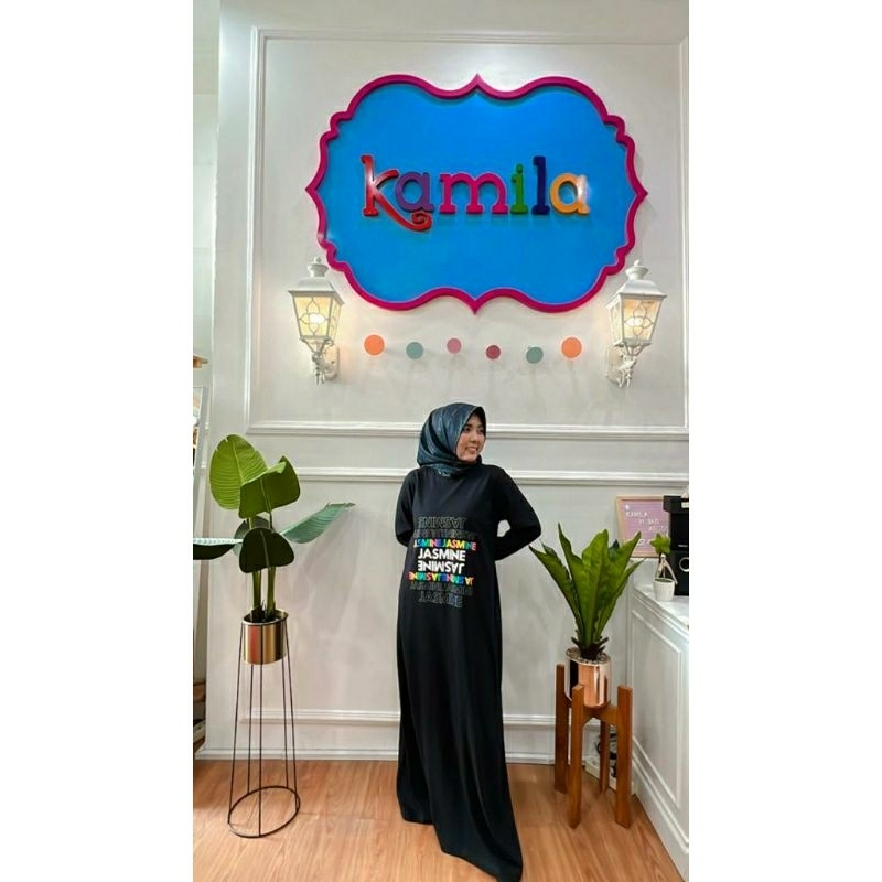 gamis kaos dress kaos daster kaos jasmine