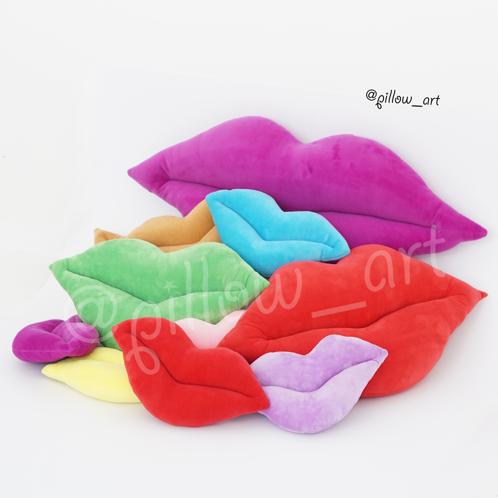 Pillowart - Bantal Sofa Bibir Size S - ART118